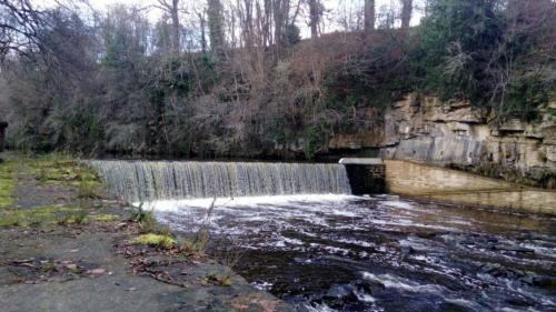 Weir on the River Almond